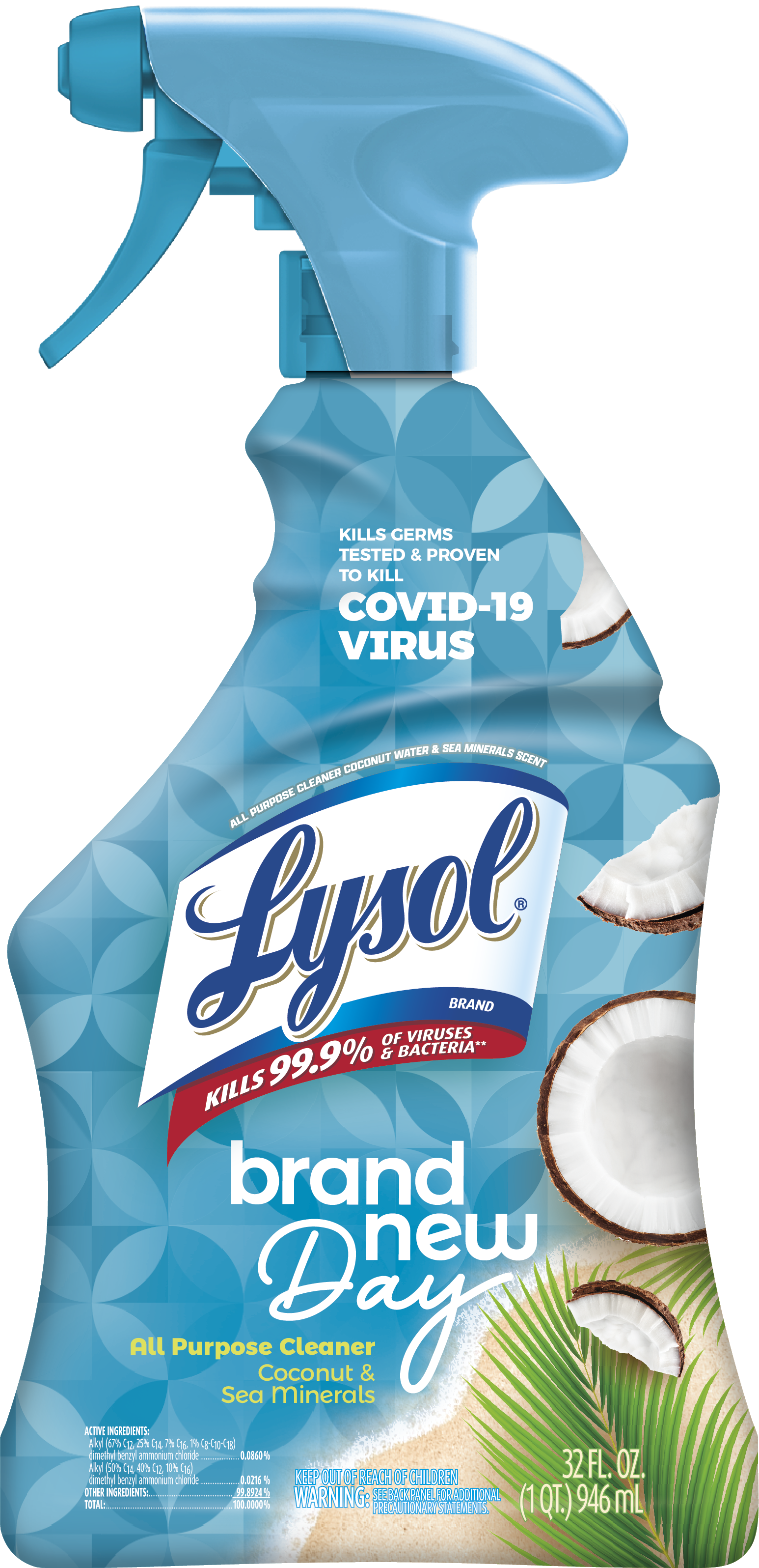 LYSOL All Purpose Cleaner  Brand New Day  Coconut  Sea Minerals